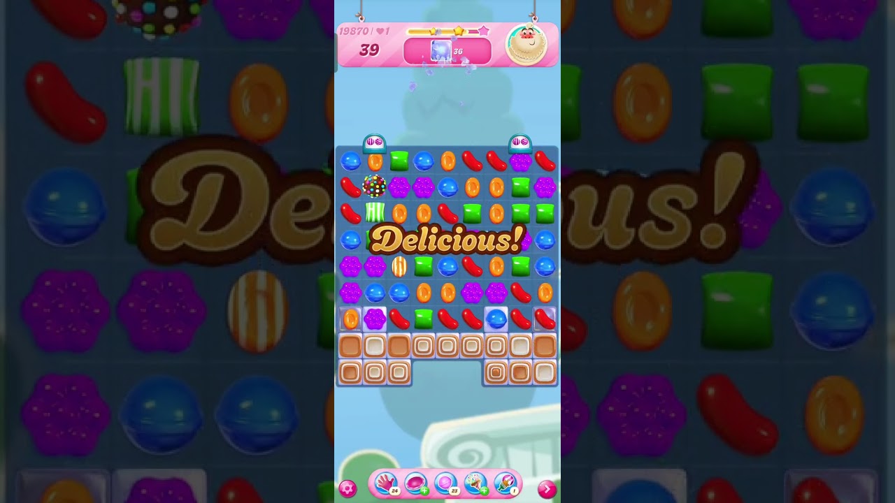 Candy crush level 19870 new highest level share and like friends