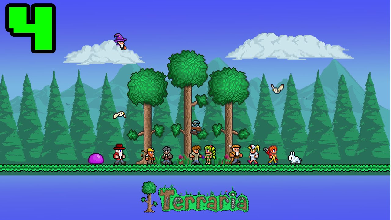 Terraria Ep 4 Digging My Own Grave YouTube