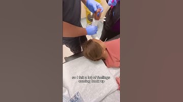 She broke her arm!!! 😭