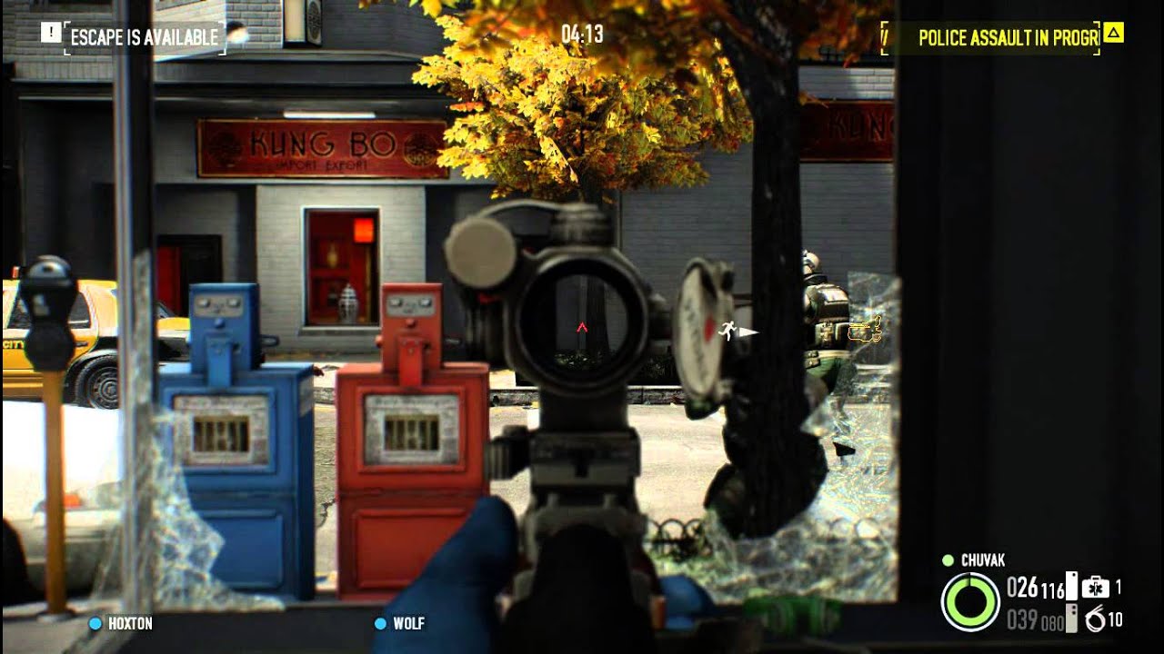 Payday 2 Четыре Магазина