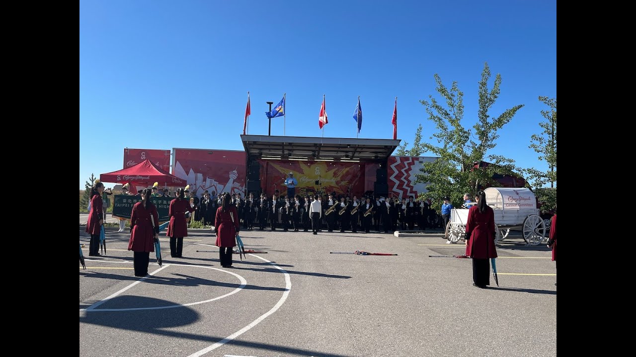 Amazing performance of Taipei First Girls High School Marching Band in Calgary