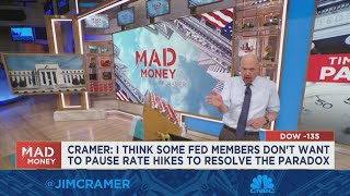 Wage and housing data indicating boom but all other areas see softening, says Jim Cramer