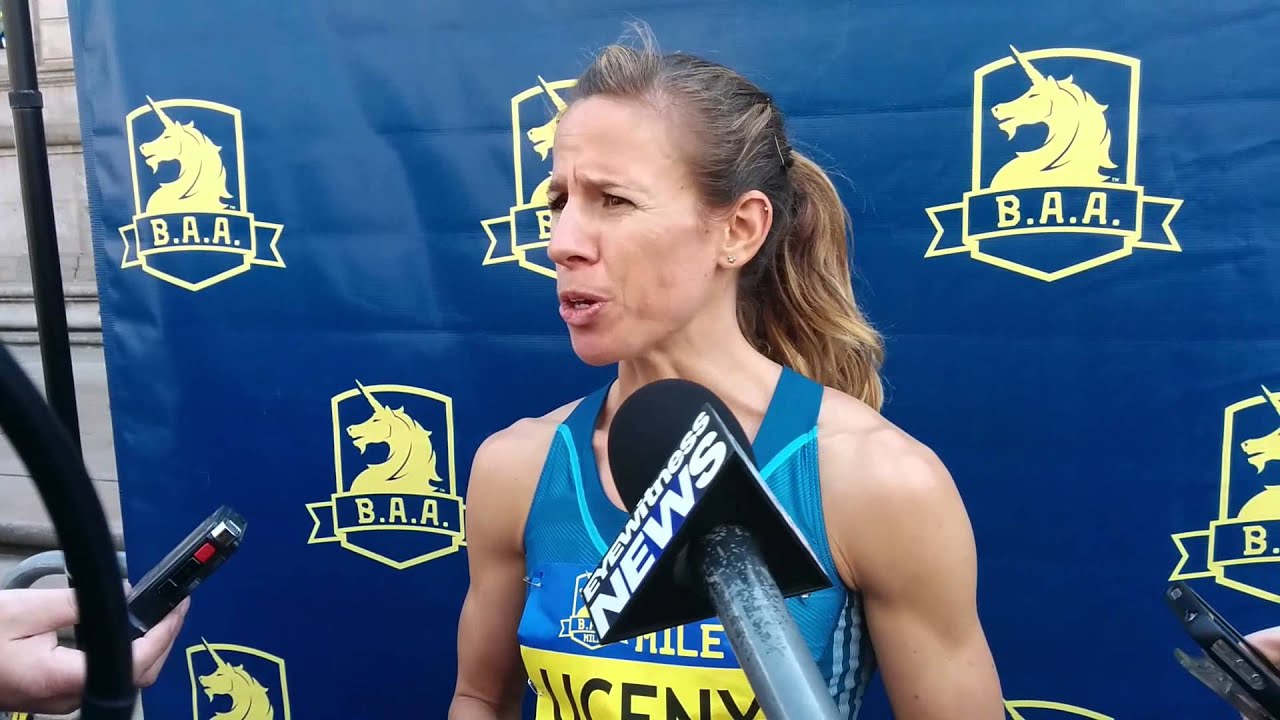 Morgan Uceny - the 2014 BAA Mile champ