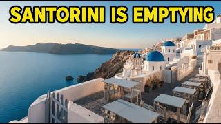 Santorini Is Losing Its Tourists — And the Island Is Paying for It