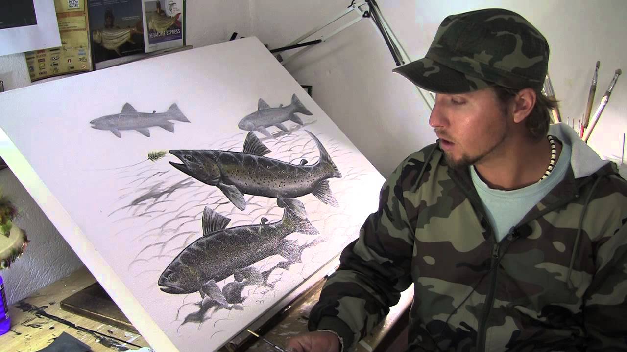 The fine art of flyfishing art YouTube