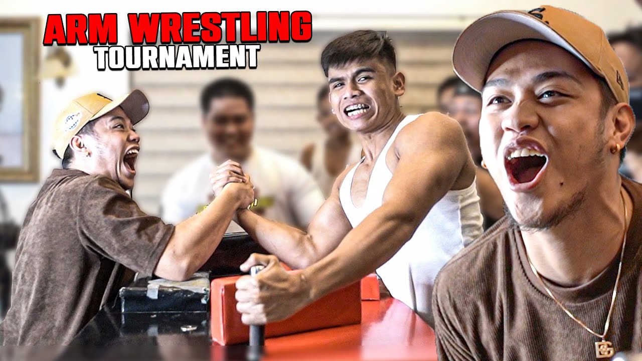 ARM WRESTLING BATTLE sa BG HOUSE!! - TAGISAN ng LAKAS