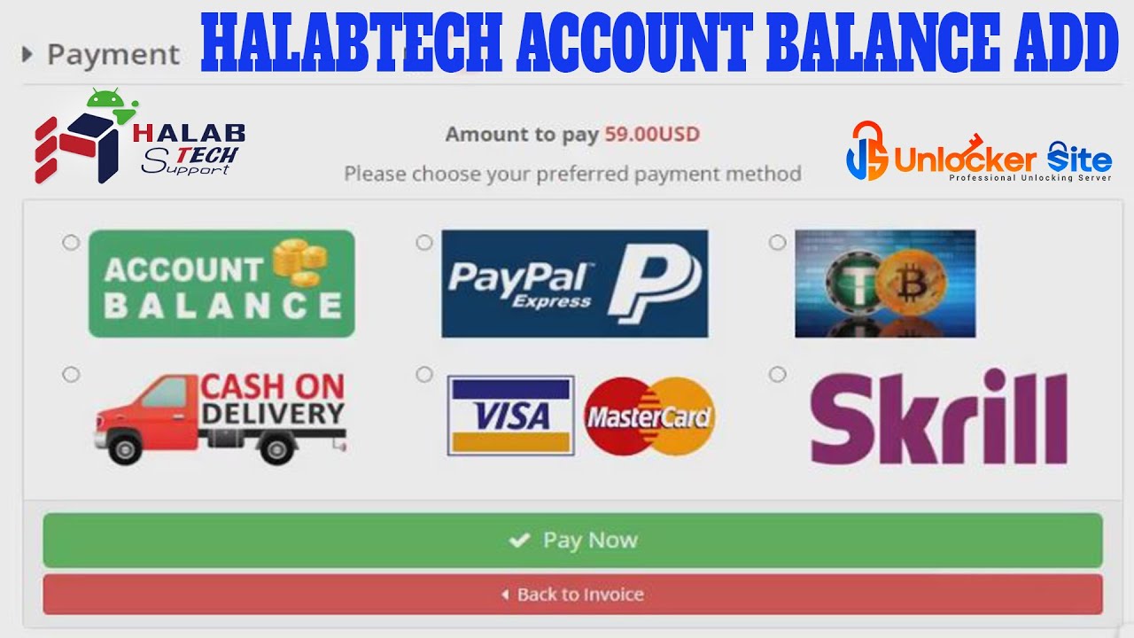 HalabTech Account Balance Add | Full Tutorial