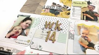 Project Life 2017: Week 14 / Scraps and Stamps Challenge