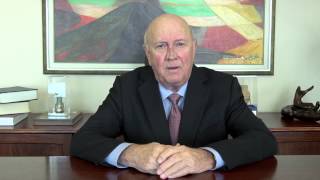 Former President FW de Klerk on first anniversary former President Nelson Mandela's death