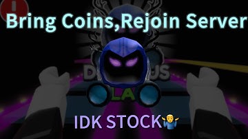 Bring Coins,Rejoin Server Script.#roblox #scripts 