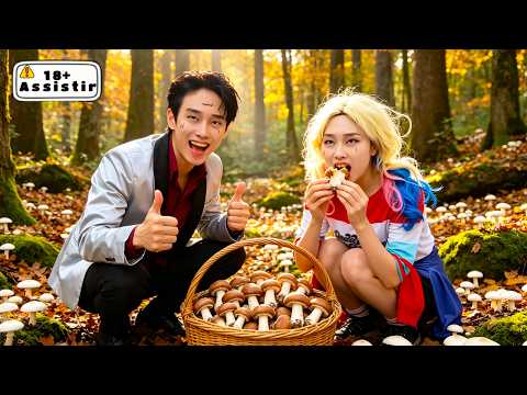 Did the clown make Harley Quinn fall in love with mushrooms?