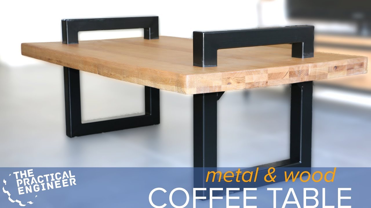 Making A Metal And Wood Coffee Table With Emiel - Youtube