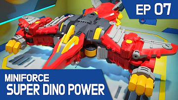 [KidsPang] MINIFORCE Super Dino Power Ep.07: Ptera Sky To The Rescue!