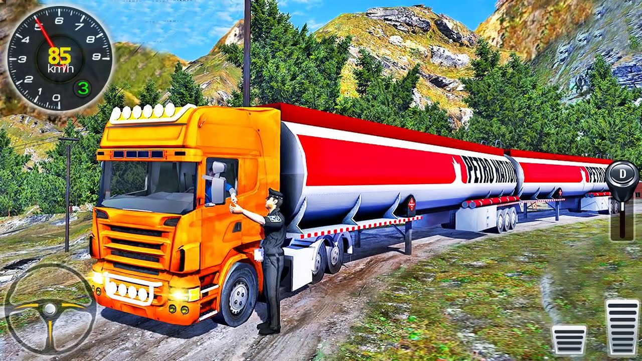 Oil Tanker Transport Game 3D para Android - Download