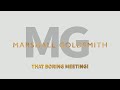 That Boring Meeting!