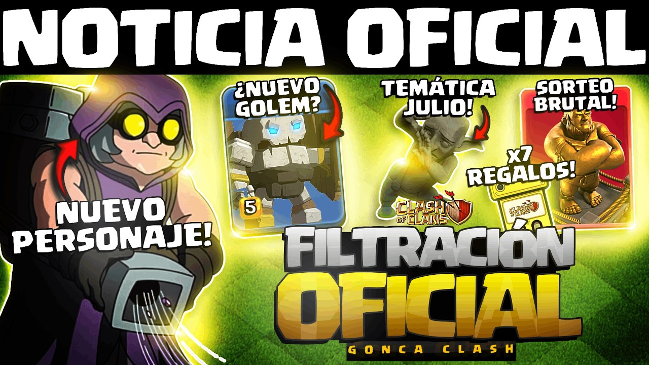 Clash of Clans: filtración de julio 2026 y nuevas pistas