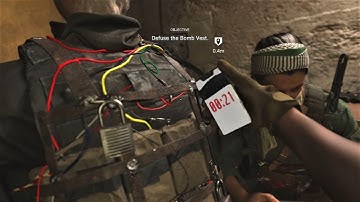 Defuse the Bomb Vest- The Wolf - Call of Duty: Modern Warfare