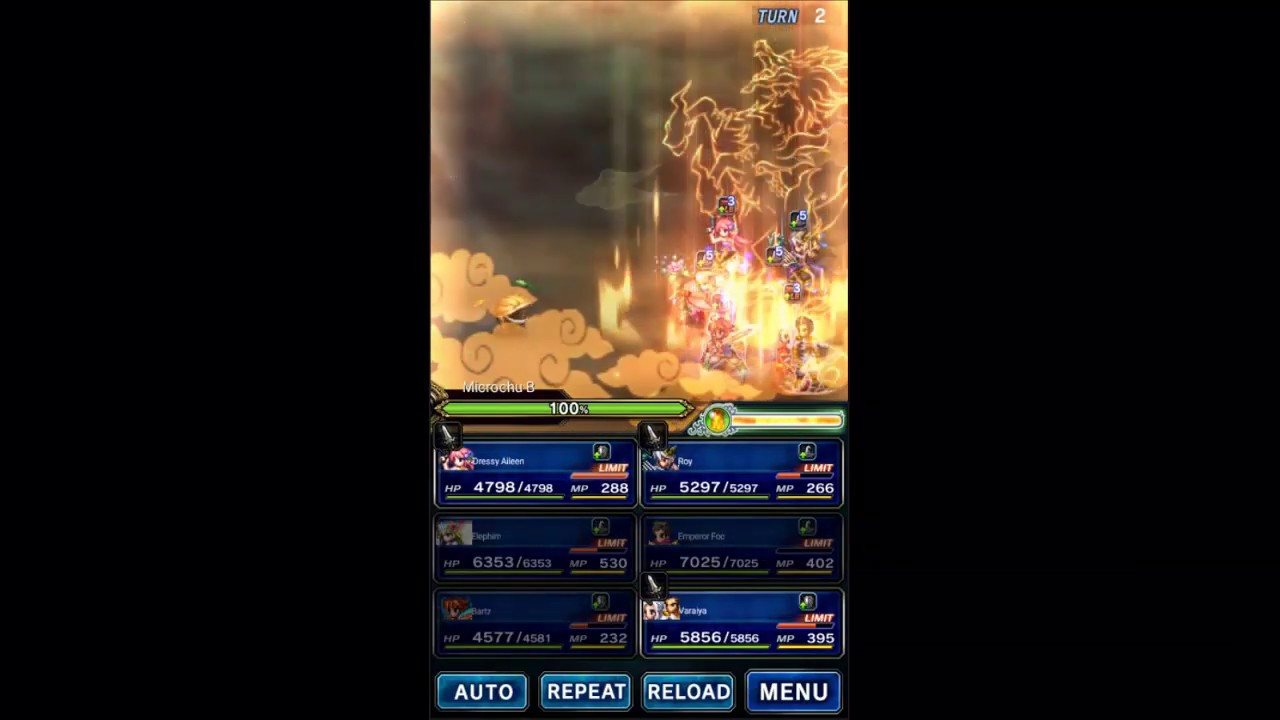 FFBE Limit Bursts - 7-star Emperor Foo (Borrowing the East Wind)