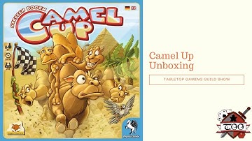 Camel Up Board Game Unboxing