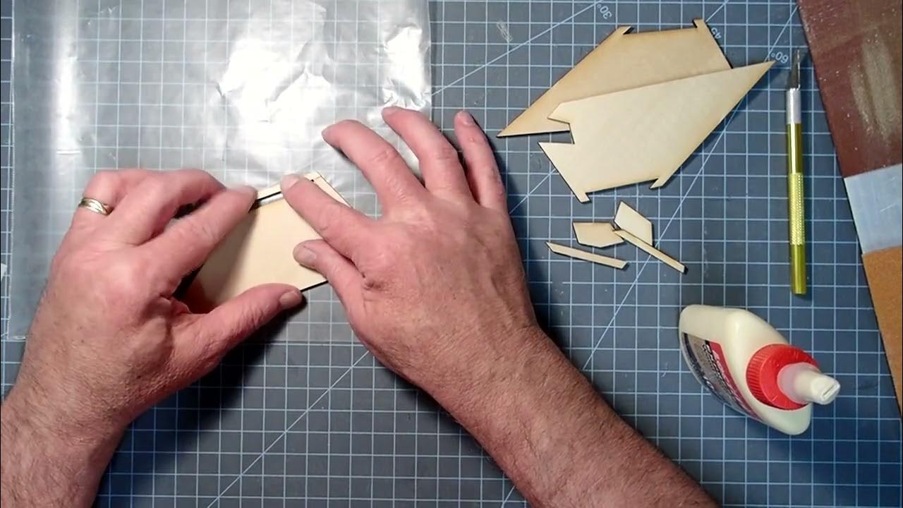 Apogee "Zephyr Jr" model rocket kit assembly (part 1 of 2) YouTube