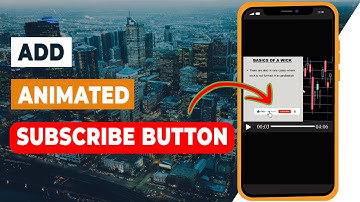 How To Add Subscribe Button To Video I Animated Subscribe Button I Green Screen