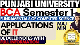 Application of IT | BA Sem 1 Computer Fundamentals | Computer BA First Semester screenshot 2