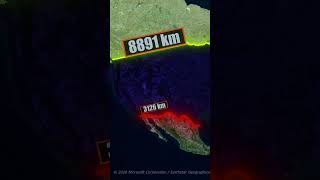 Did You Know That The United States Has Two Totally Opposite Borders  facts map geography
