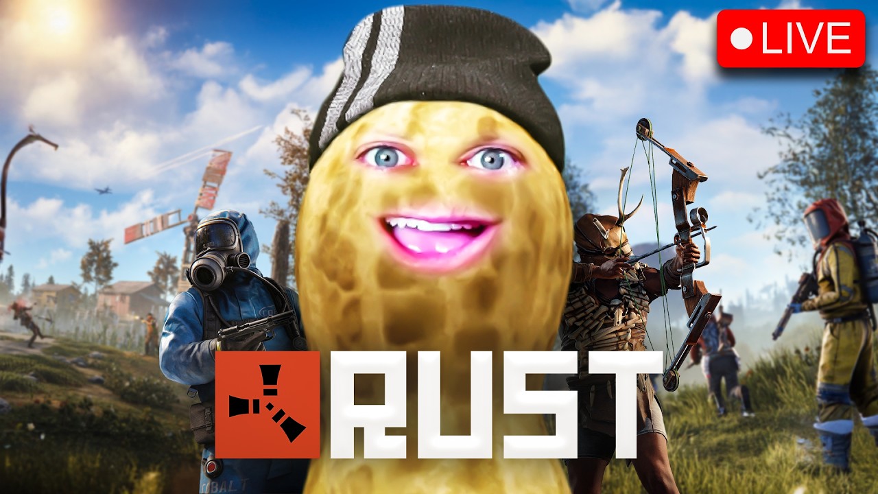 🔴LIVE | RUST | KING of the KNIGHTS OF THE BUNGUS | Peanut's Wasteland | #BUNGULATE
