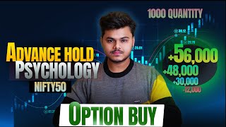 Intraday  Option Buying Live Trade || Advance Hold Psychology For Big Profits