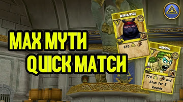 Wizard101: MAX LEVEL MYTH PvP (130): Visionary Quick Match Tournament!