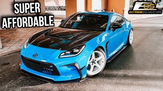 2022up Toyota Gr86 Cs Package Front Lip Splitter Installation Eos Ft justinackerman 