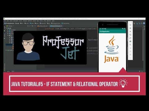 IF Statement and Relational Operators: Java Tutorial #5 [Tagalog] (2019)