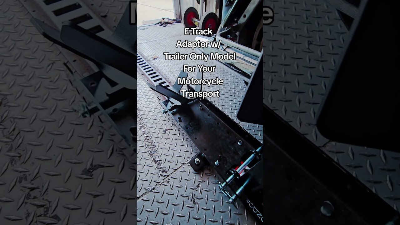 CONDOR Wheel Chocks for Motorcycle Transport 