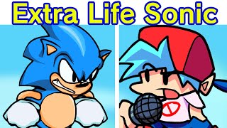 Friday Night Funkin' VS Extra-Life Sonic - High-Effort Revival (FNF Mod/Hard) (Fleetway Comics)