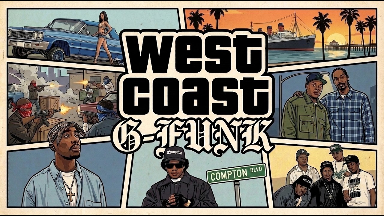 DJ CHILL Playa Foe Life 激レア G-RAP G-FUNK CHILL 90's G-FUNK MIX | Late Night West Coast Cruising - YouTube