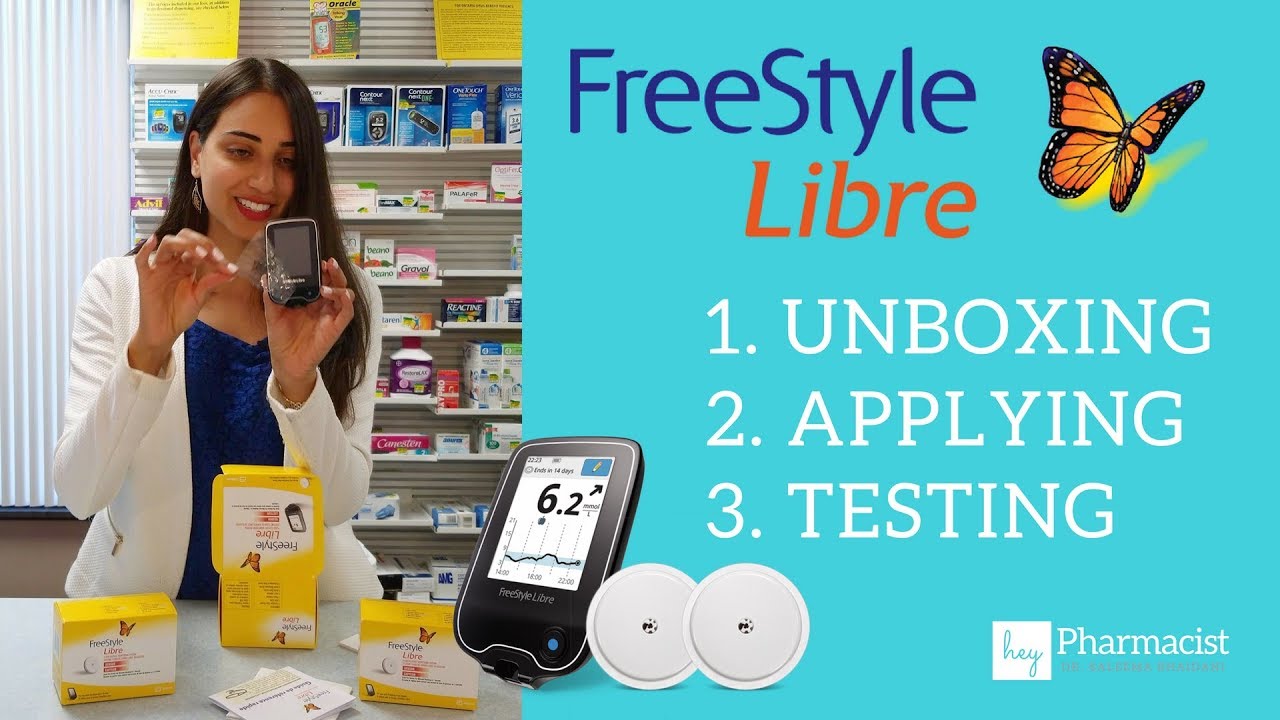 Freestyle Libre Unboxing Applying Testing Youtube