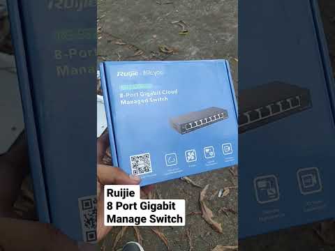 Ruijie 8 port Gigabit Manage switch