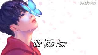 Nightcore - Fake Love - BTS -English - Lyric