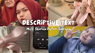 Descriptive Text Nazwa Amelia Xi B Fkk Describing My Teacher