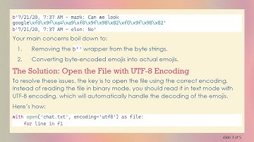 How to Easily Convert Bytes (UTF-8) Embedded Emojis in a String