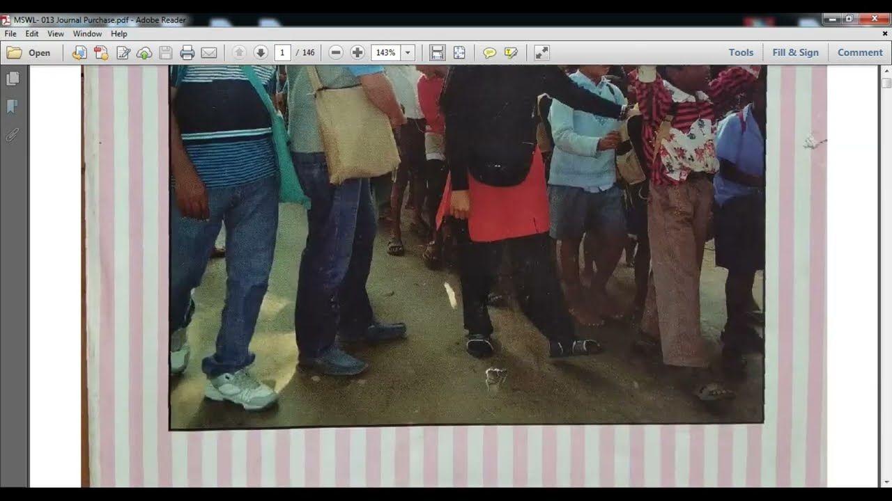 MSWL 13 | Sample Demo-1 | MSWL-13 | Field Work Journal | Hindi | IGNOU.