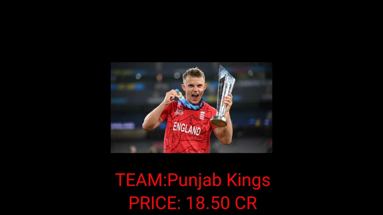 Sam Curran IPL Price 🔥🔥