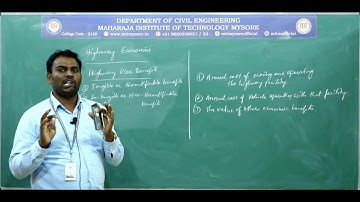 Highway User Benefits and Vehicle Operation Cost/5/Module 5/18CV56/Session 1