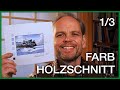 Holzschnitt - Weihnachtskarte 2019 | Skizzieren / Zeichnen / Übertragen aufs Holz | Teil 1/3