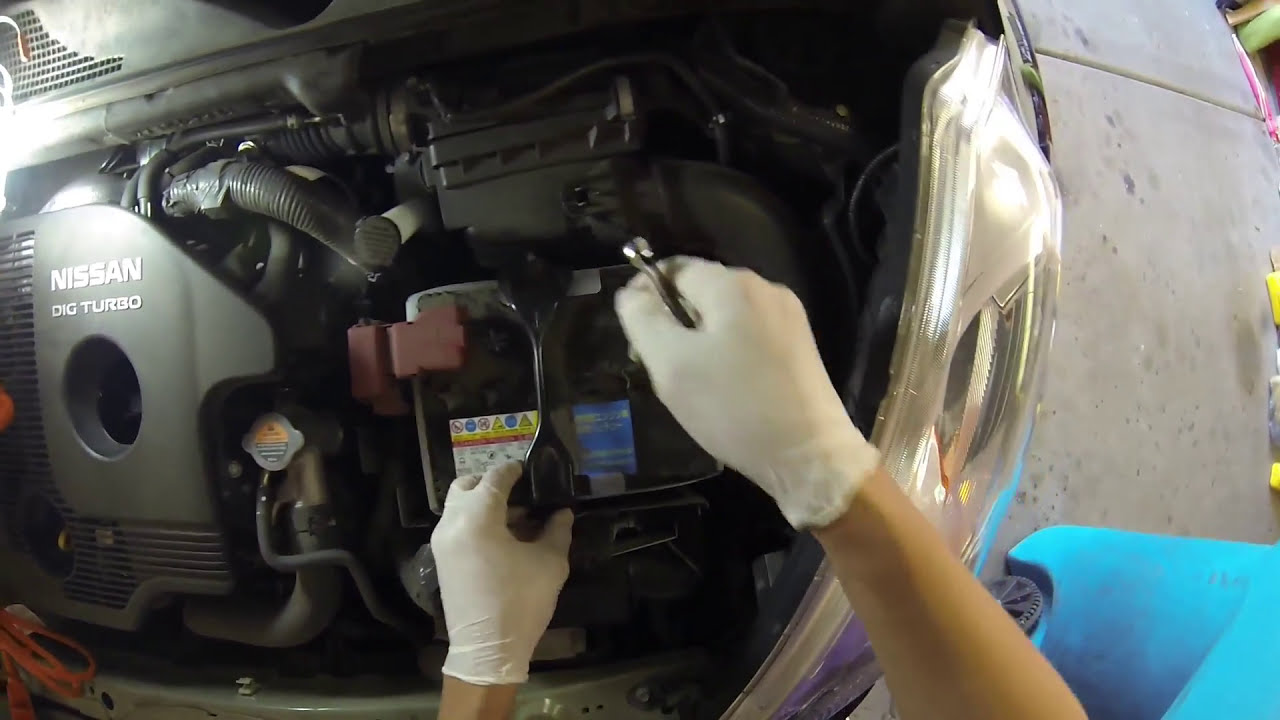 How to change a car battery - DIY - YouTube