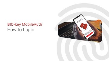 BIO-key MobileAuth Demo: Login Process