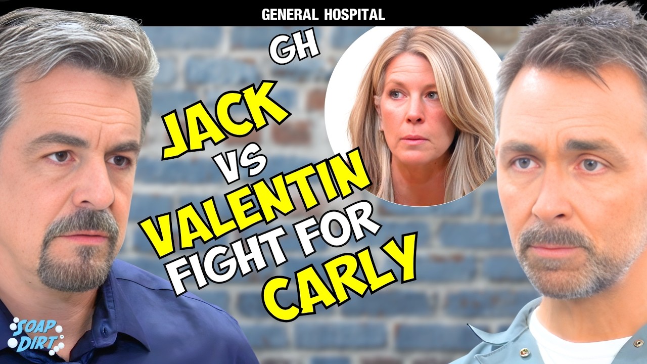 General Hospital Jack & Valentin Fight to the Death Over Carly