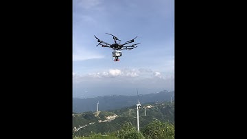 UAV Aerial Magnetic Survey Magnetometer Video
