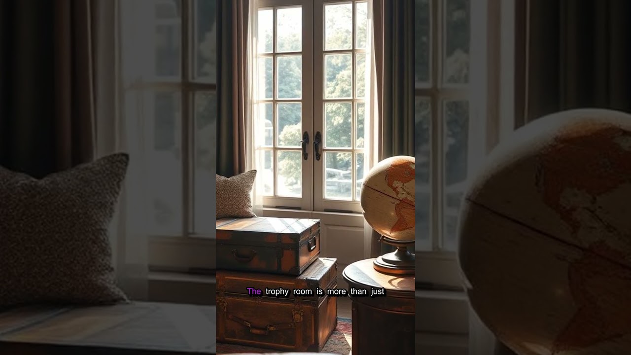 Unveiling the Trophy Room: A Masterclass in Vintage Elegance