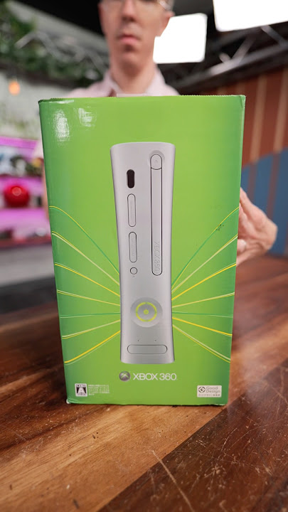 Unboxing an Original Xbox 360 from Japan